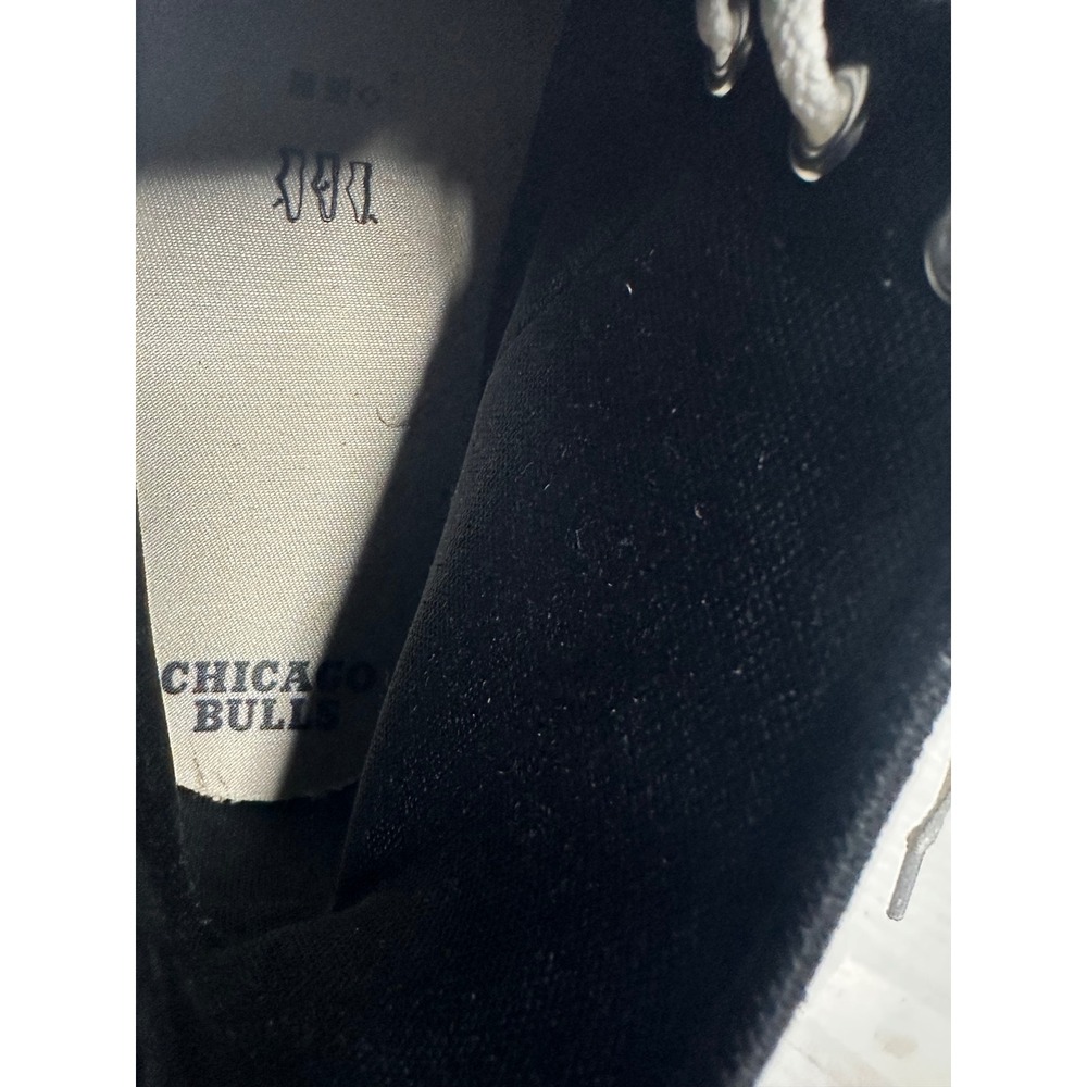 Converse Chuck Taylor All Star NBA Chicago Bulls HighTop Black Mens 11.5 164503C - Picture 6 of 16